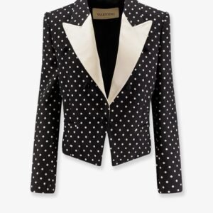 Polka-Dots viscose blazer