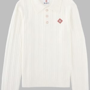 POLO A MANICA LUNGA IN BOUCLÉ