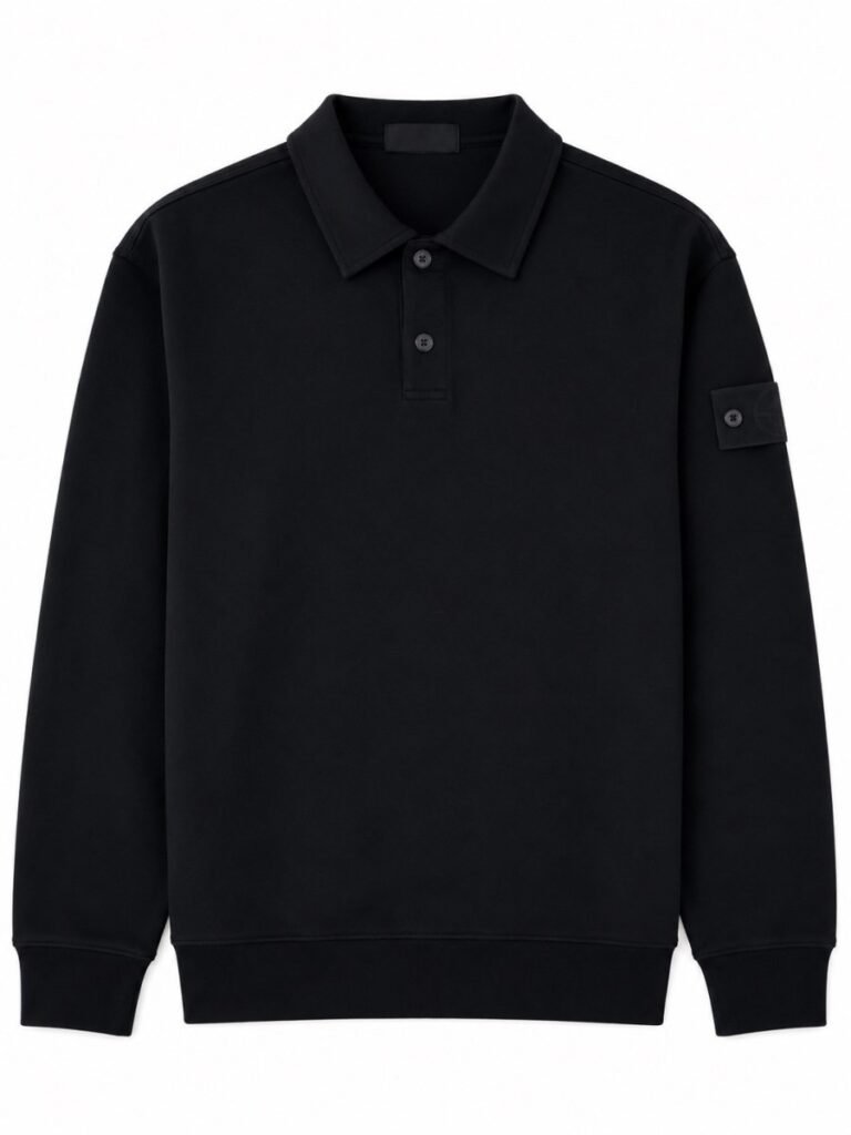 POLO CON PATCH LOGO