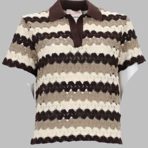 POLO IN COTONE CROCHET