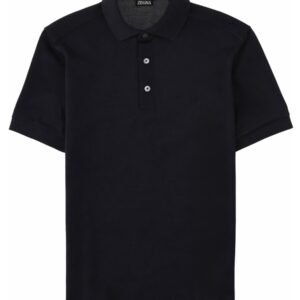 POLO IN COTONE E SETA