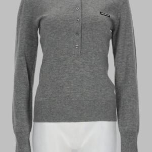 POLO IN LANA MERINO E CASHMERE