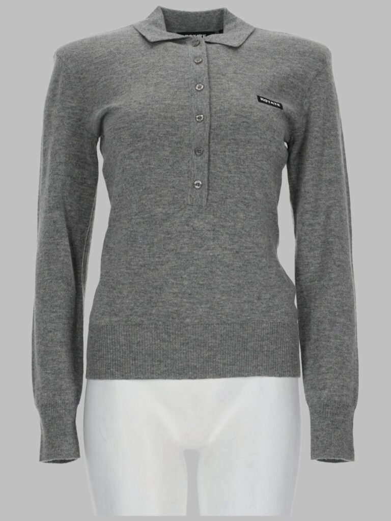 POLO IN LANA MERINO E CASHMERE