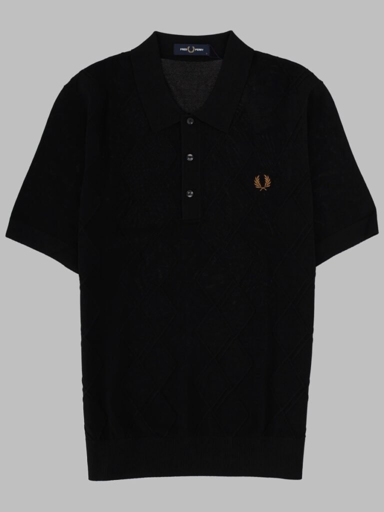 POLO IN MAGLIA CON LOGO