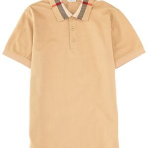 POLO SHIRT WITH "CHECK" COLLAR