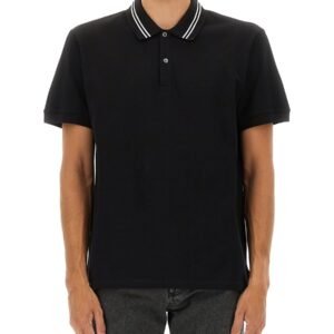 POLO SHIRT WITH LOGO ON THE COLLAR