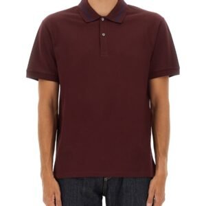 POLO SHIRT WITH LOGO ON THE COLLAR