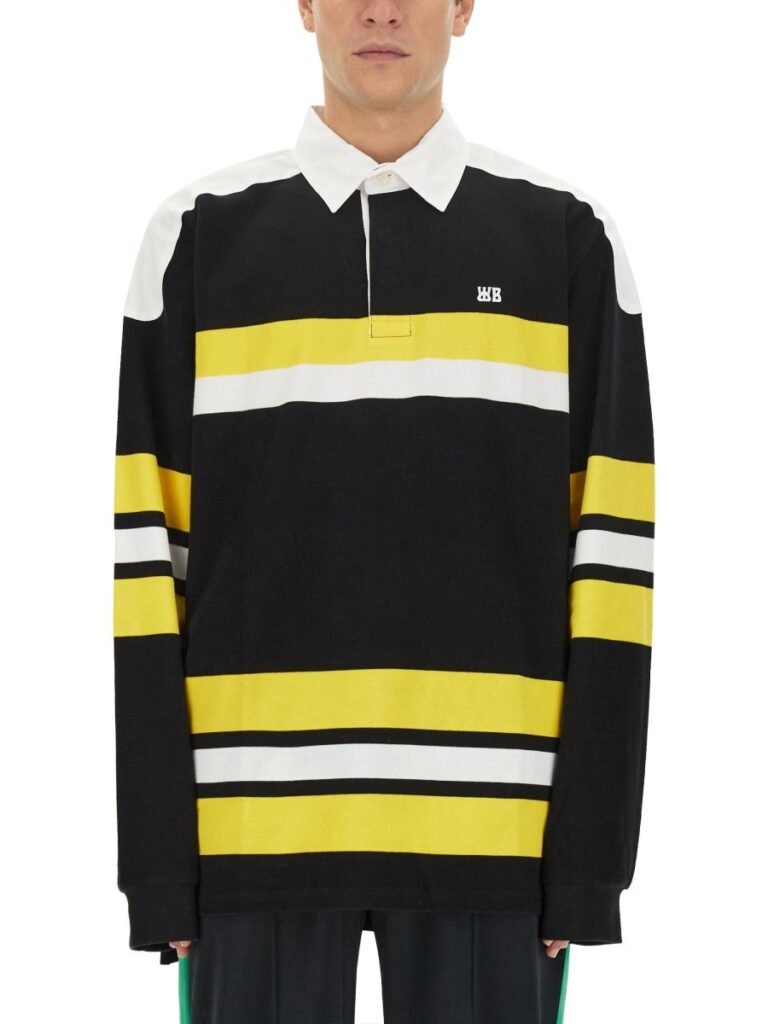 POLO SHIRT WITH STRIPE PATTERN