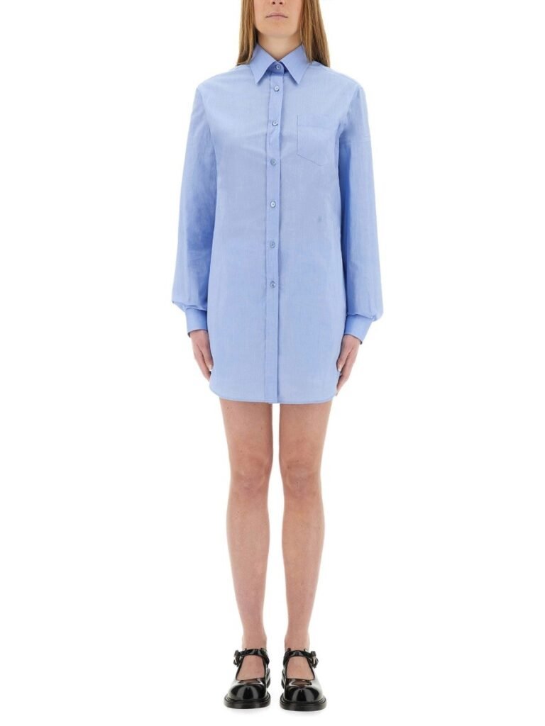 POPLIN CHEMISE JUMPSUIT