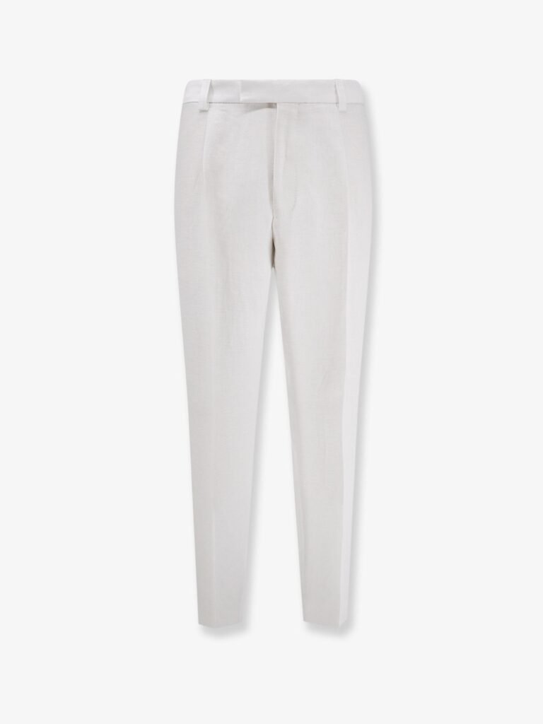 Port linen trousers