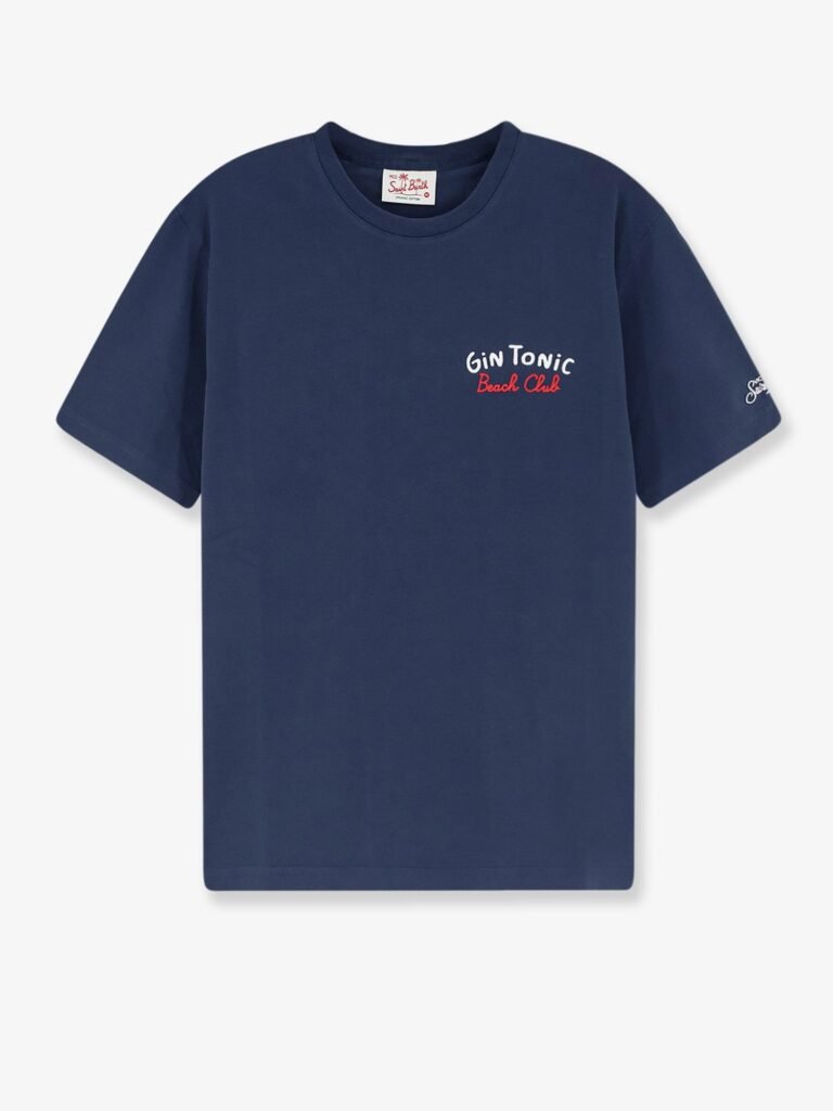 Portland cotton T-shirt with front embroidery