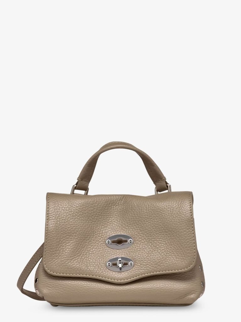 Postina® Baby hammered leather crossbody bag