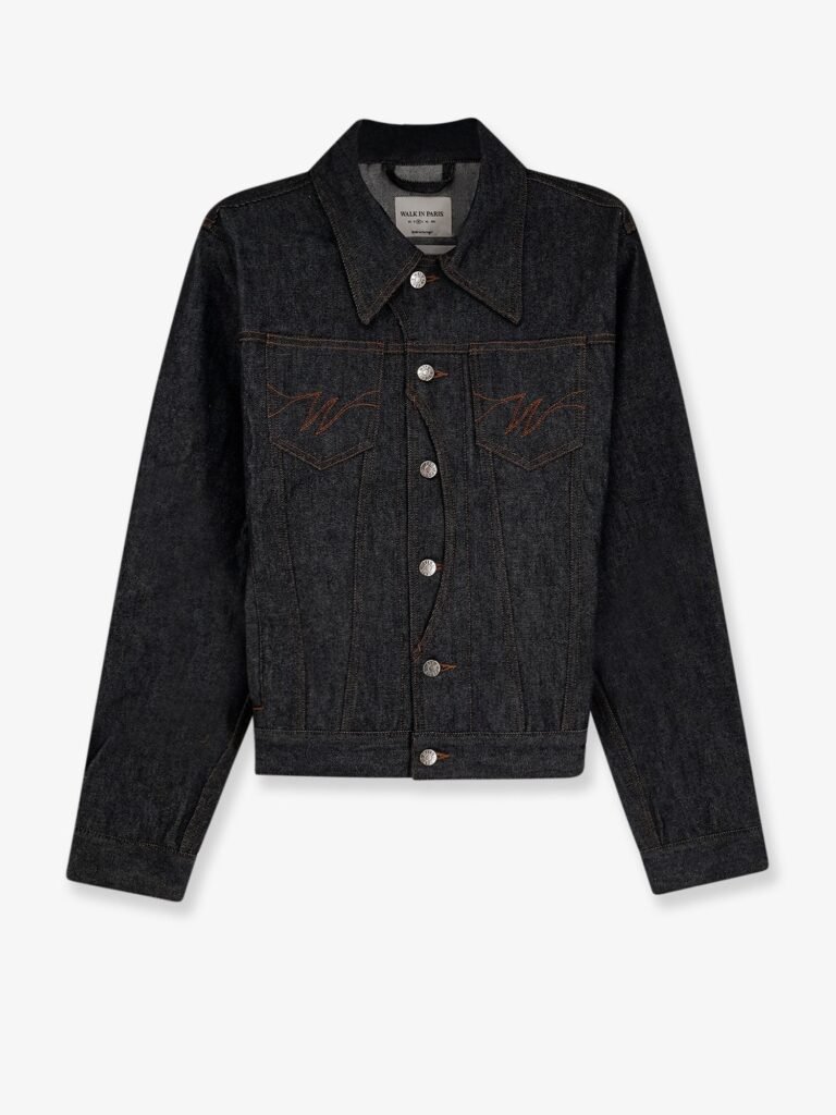 Postman dark denim jacket