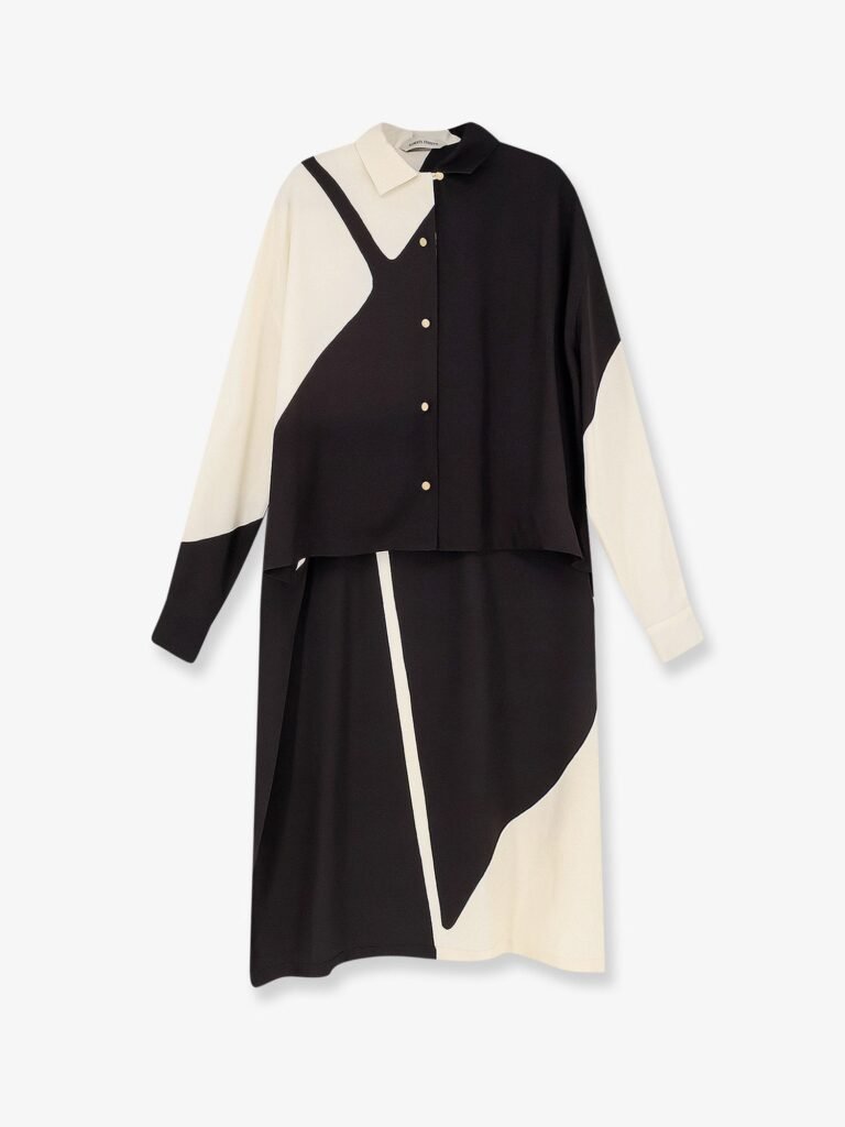 Printed viscose shirt