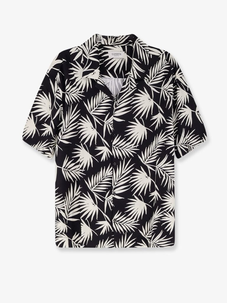 Printed viscose shirt