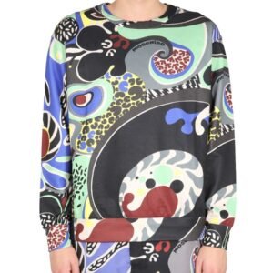 PSYCHEDELIC PRINT SWEATSHIRT
