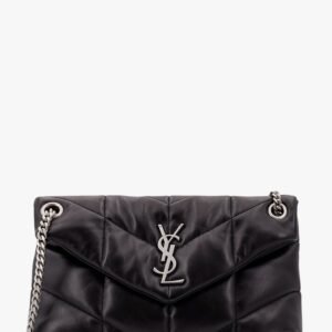 Puffer matelassé leather crossbody bag