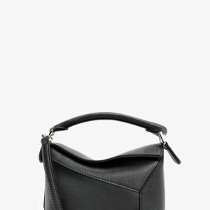 Puzzle Edge Leather Handbag