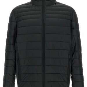Quilted down jacket