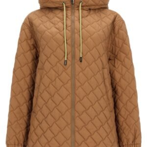 QUILTED JACKET WITH HOOD