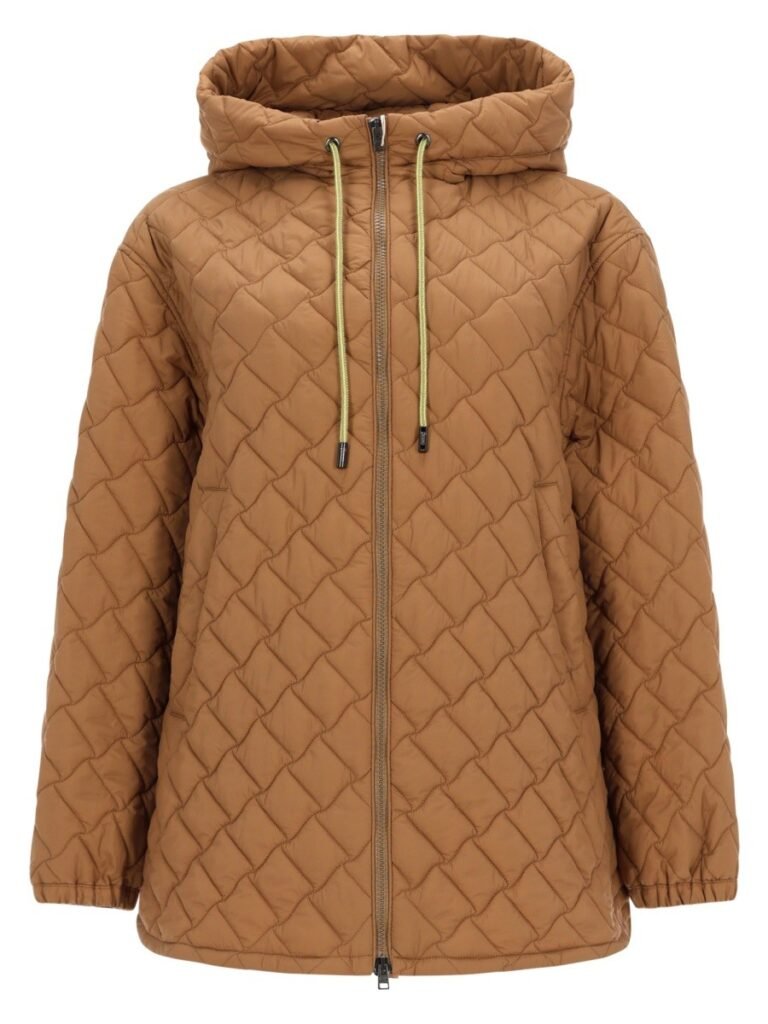 QUILTED JACKET WITH HOOD