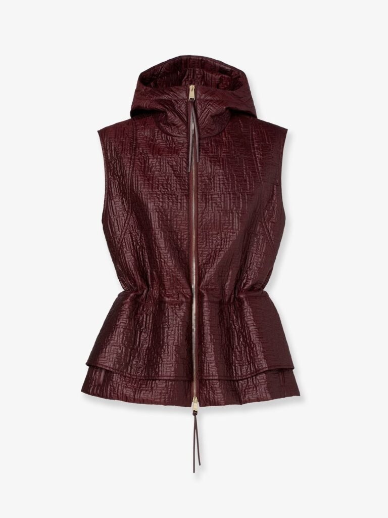 Quilted nylon vest