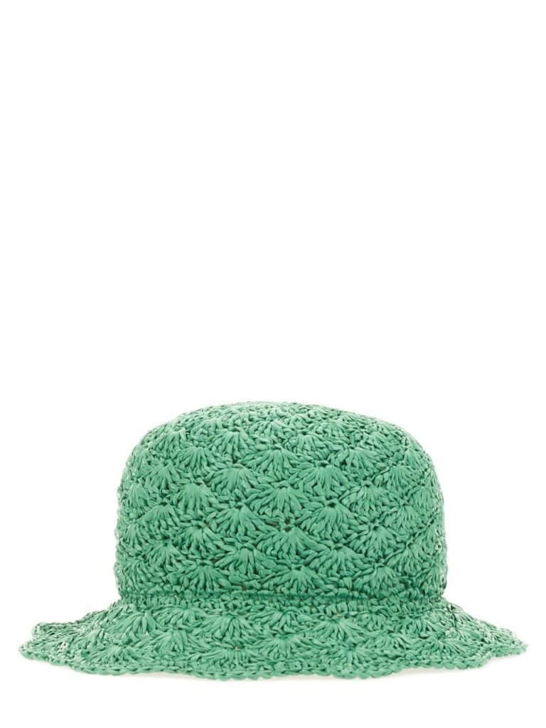 RAFFIA BUCKET HAT