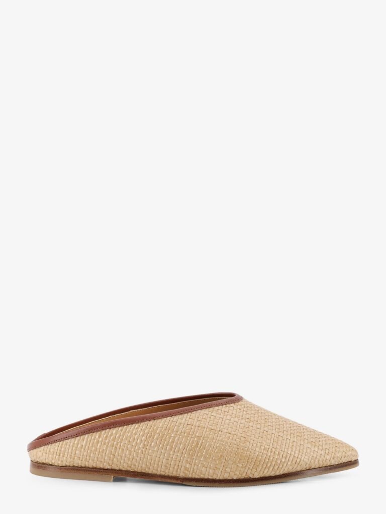 Raffia sandals