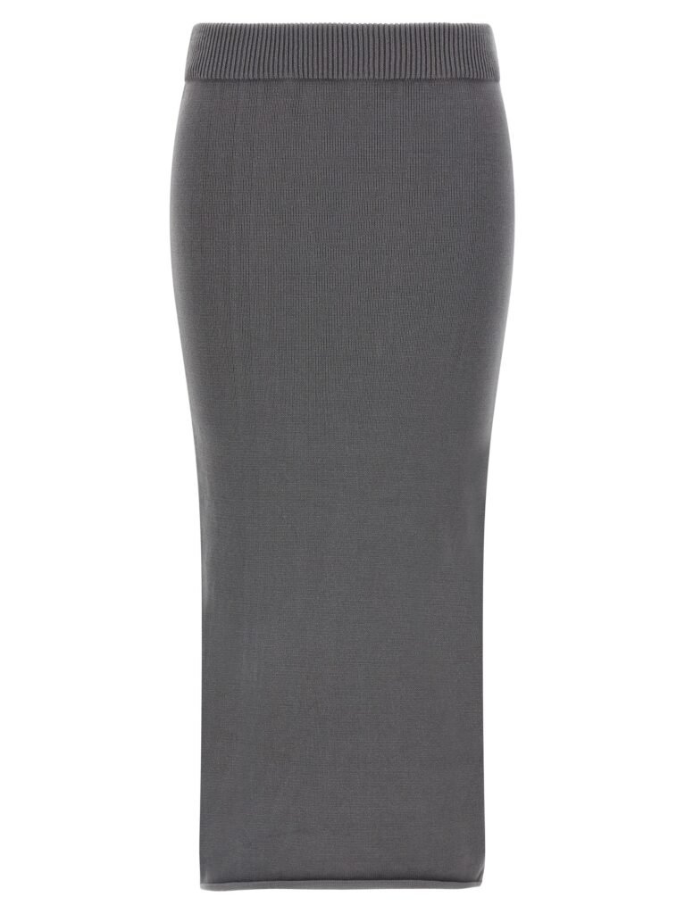'Raw Knit skirt