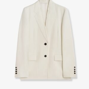 Raw lapel blazer