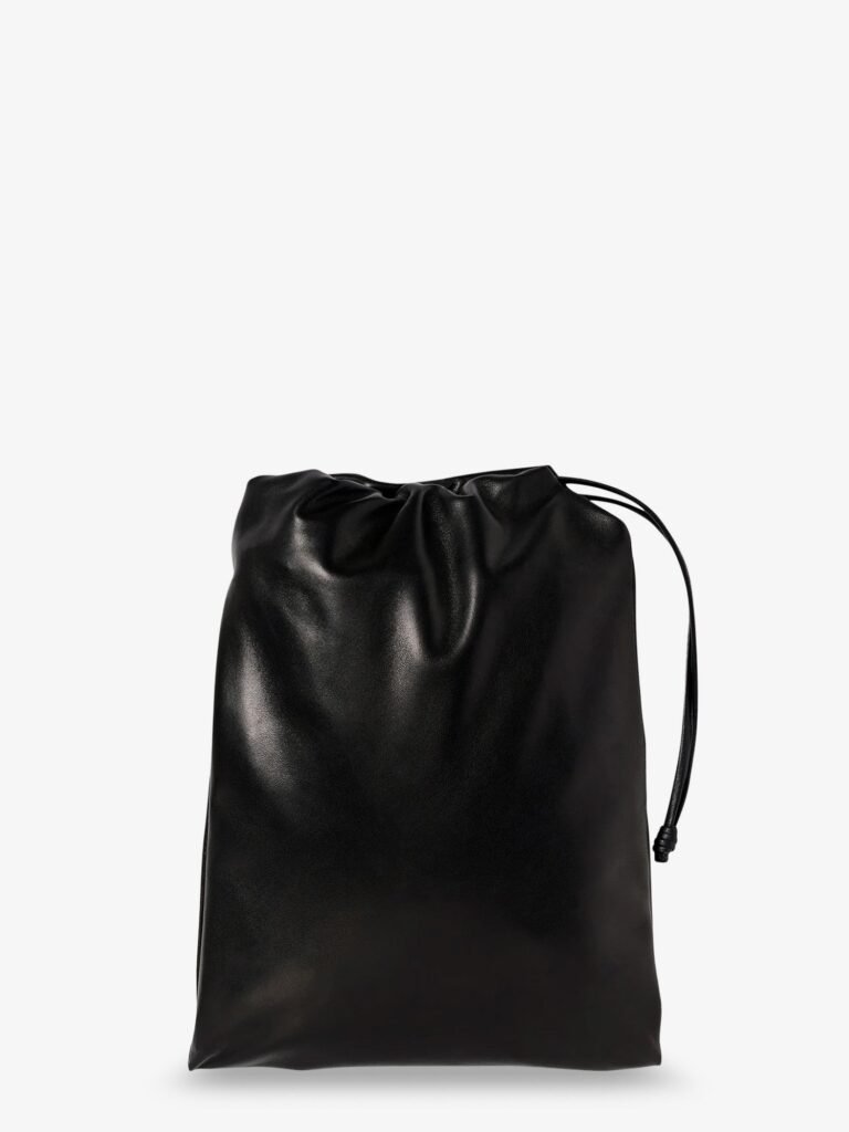 Ray leather clutch bag