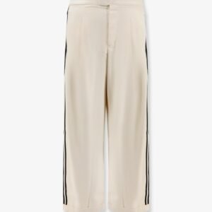 Recycled nylon trousers with iconic detail on the side