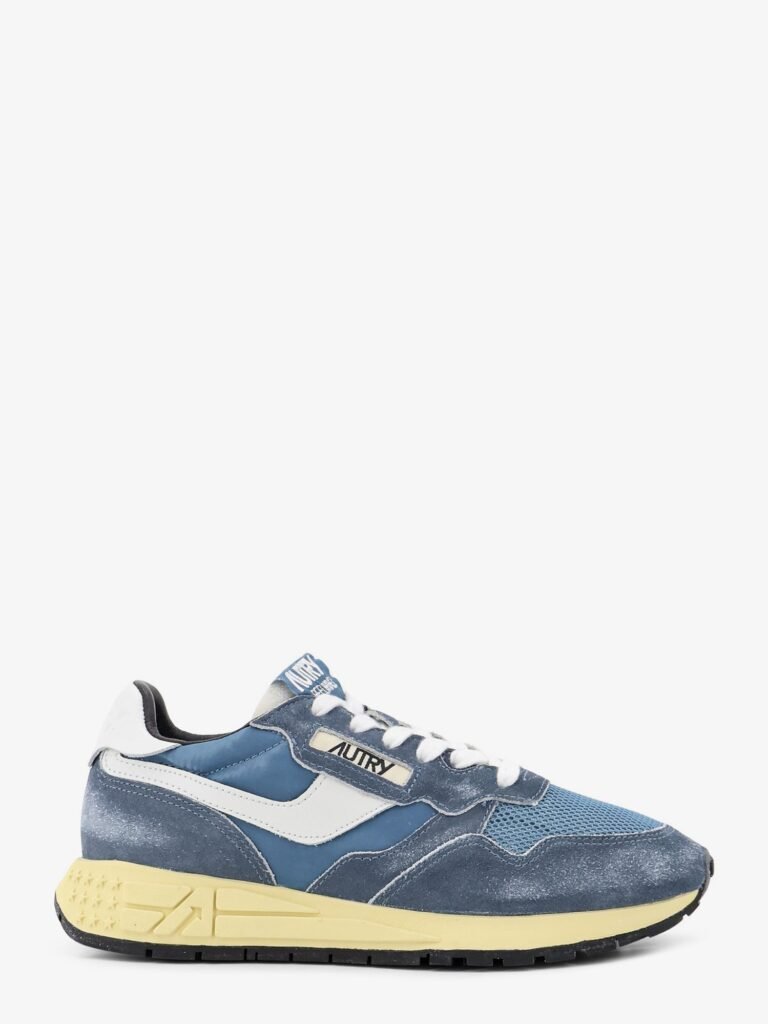 Reelwind Low mesh and suede sneakers