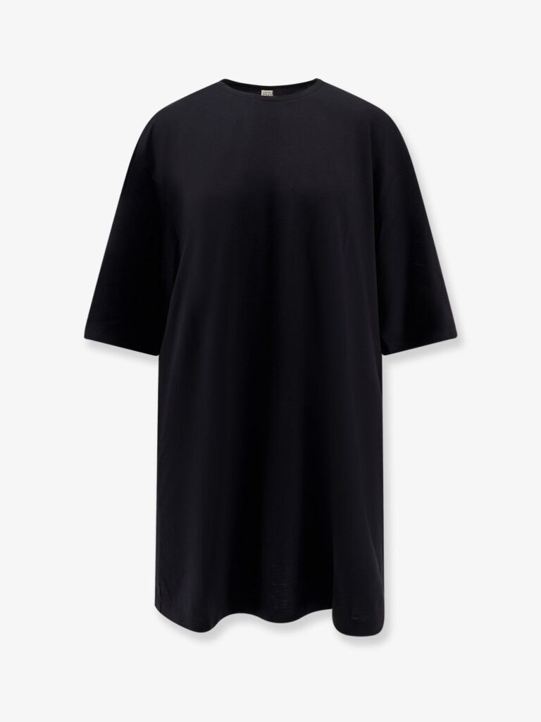 Relaxed Tee lyocell and cotton short dress