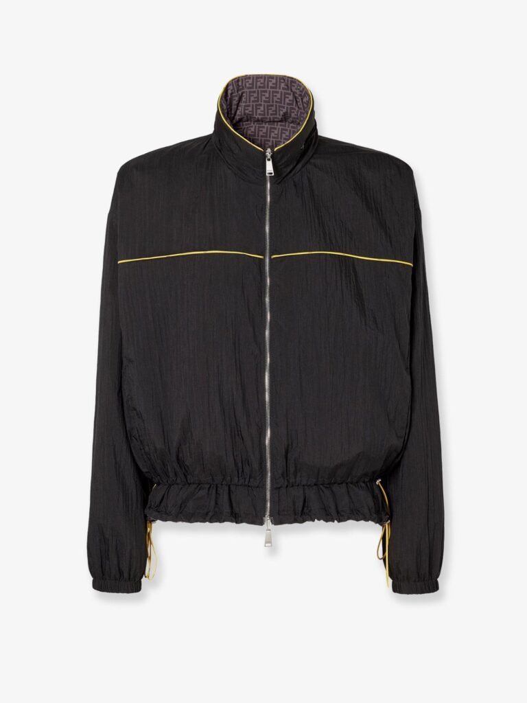 Reversible nylon jacket