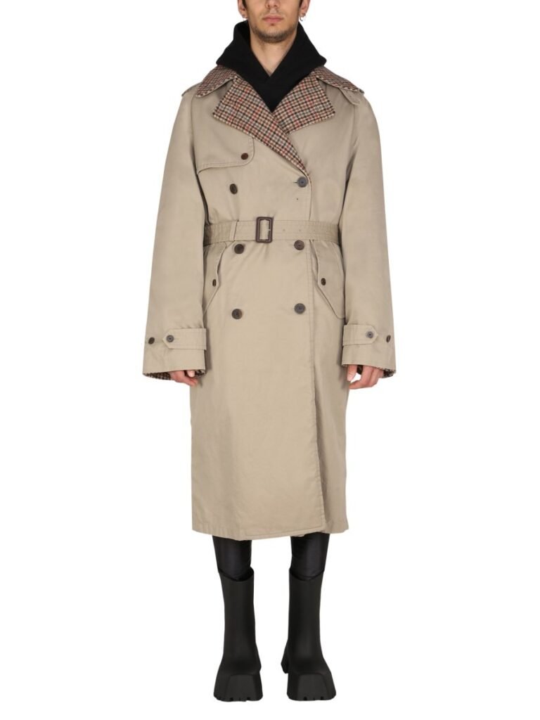 REVERSIBLE TRENCH COAT