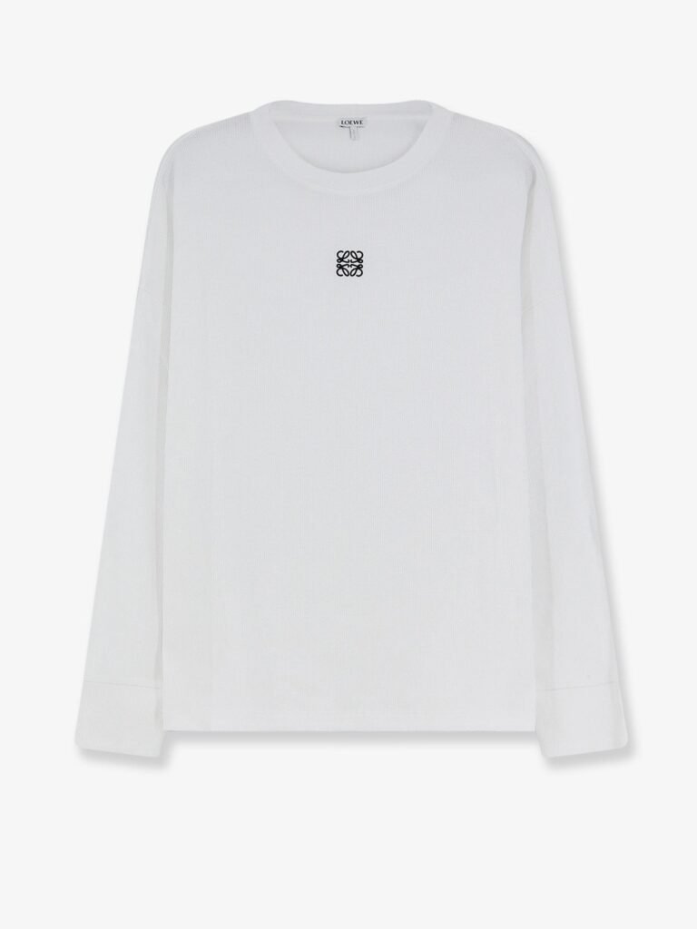 Ribbed cotton t-shirt