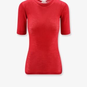 Ribbed cotton t-shirt