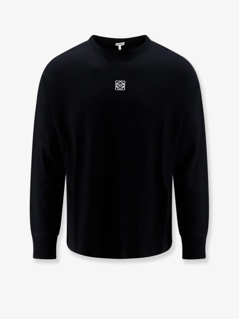 Ribbed cotton t-shirt