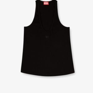 Ribbed cotton tank top