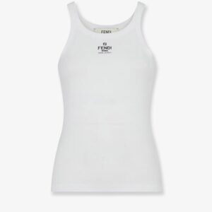 Ribbed cotton tank top