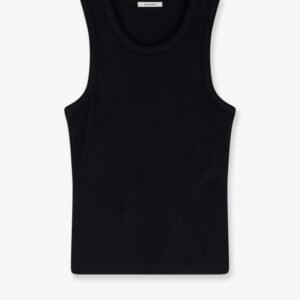 Ribbed cotton tank top
