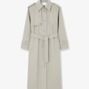 Riva cotton blend trench coat