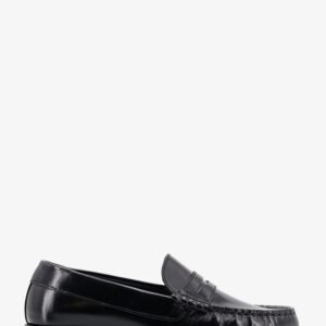 Rivet leather loafers