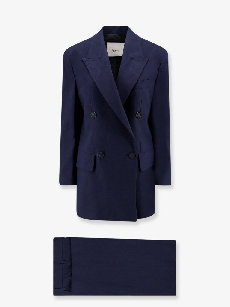 Rocchetta linen and viscose suit