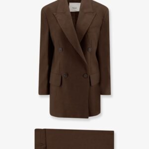 Rocchetta linen and viscose suit
