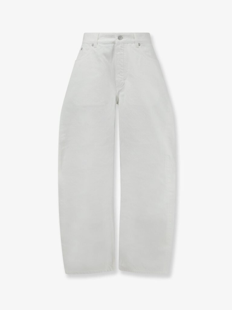 Rodeo white denim trousers