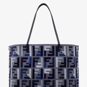 Roll Large jacquard FF fabric tote bag