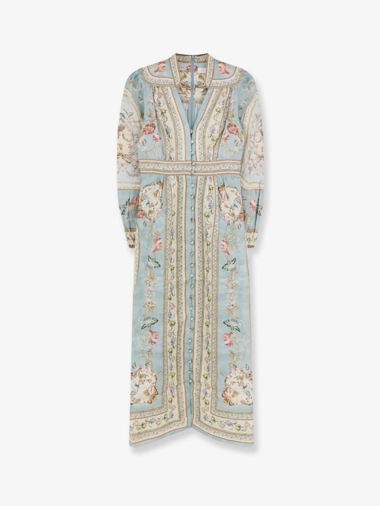 Roselight linen dress