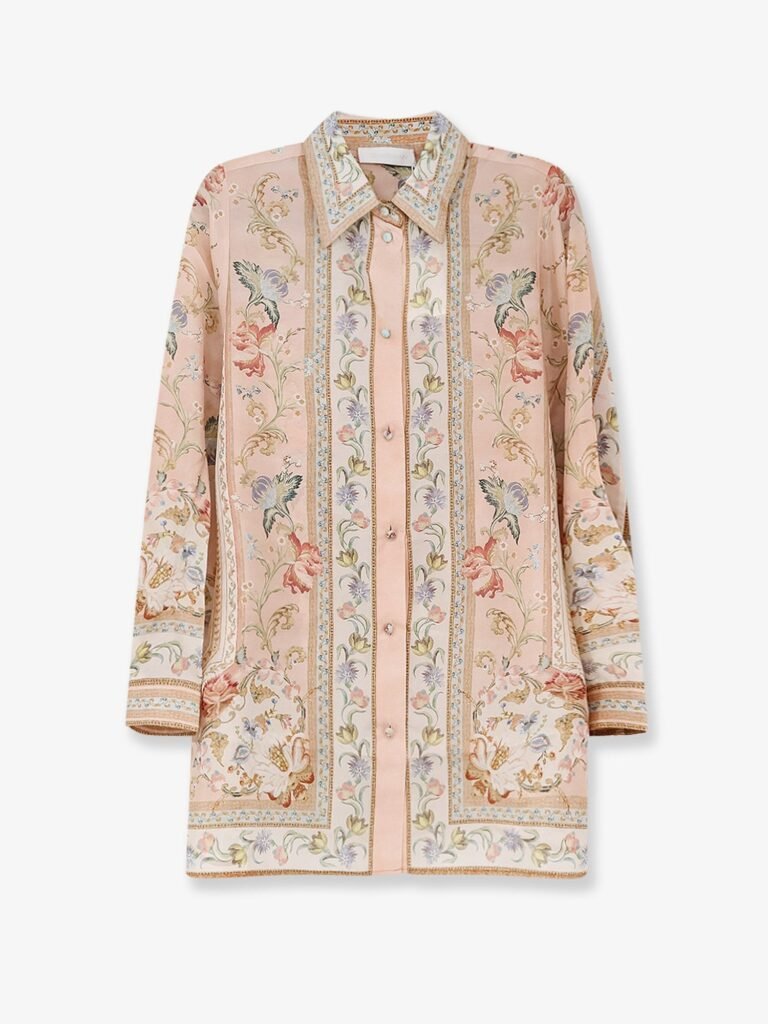Roselight silk shirt